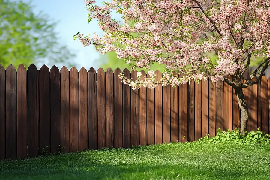 A-Unlimited Tree Service—A tree blossoming in spring in a backyard in Edwardsville, IL.